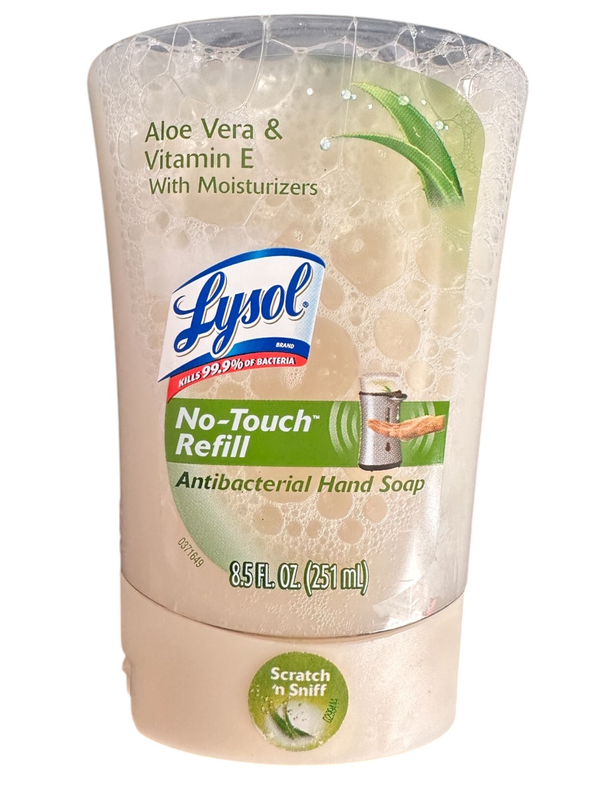 Lysol No-touch Hand Soap Refill Aloe Vera and Vitamin E, 8.5 Oz, 3 Pack