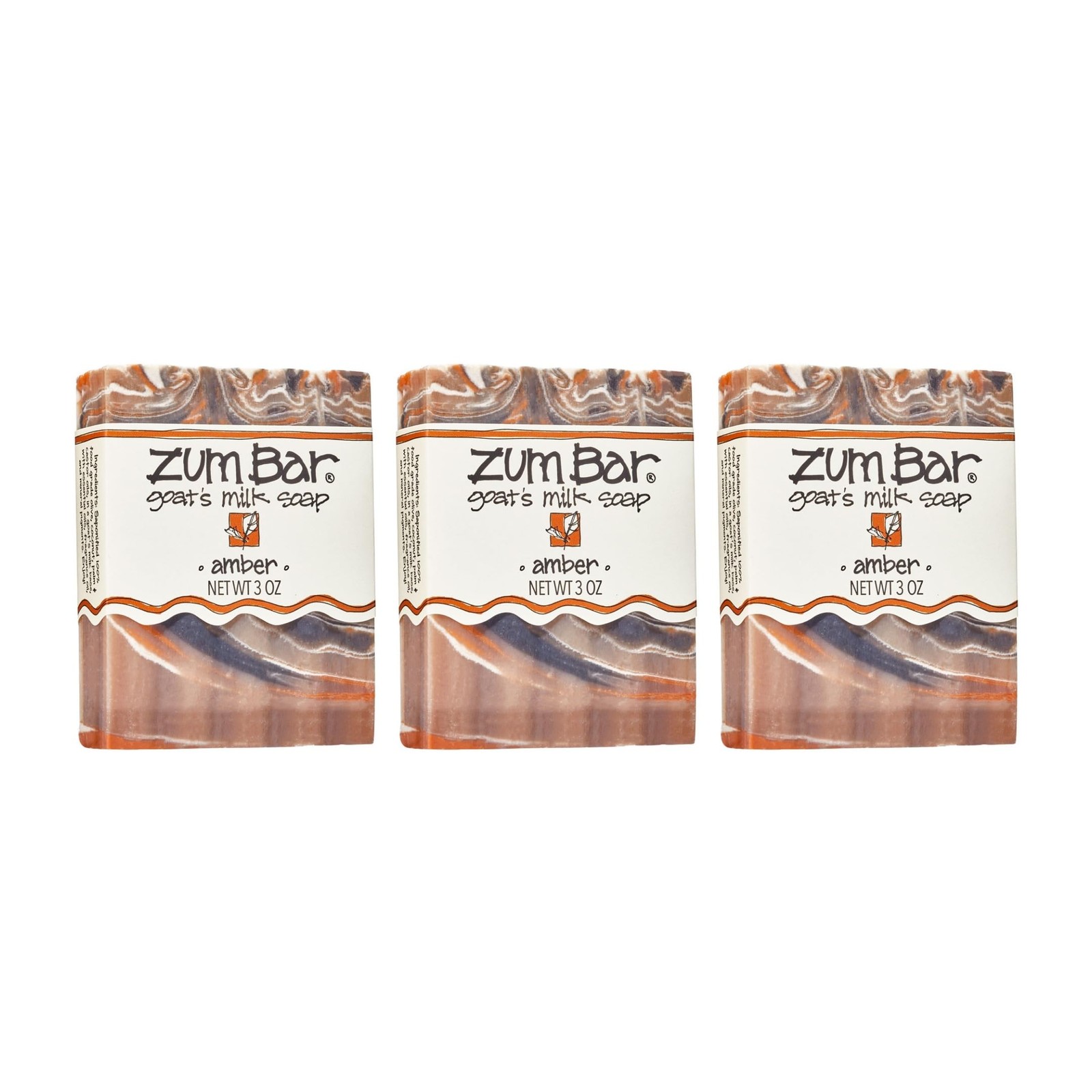 Zum Goat Milk Soap Pack of 3 Sultry Scent Natural Cruelty Free 3 Ounce