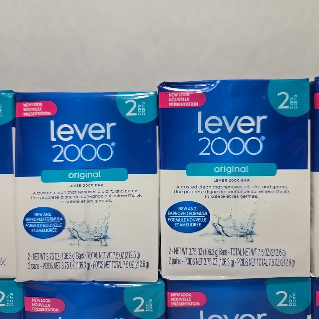 Lever 2000 Original Bar Soap 2 Packs Lot Of 10 Each Bar 3.75oz 20 In Total