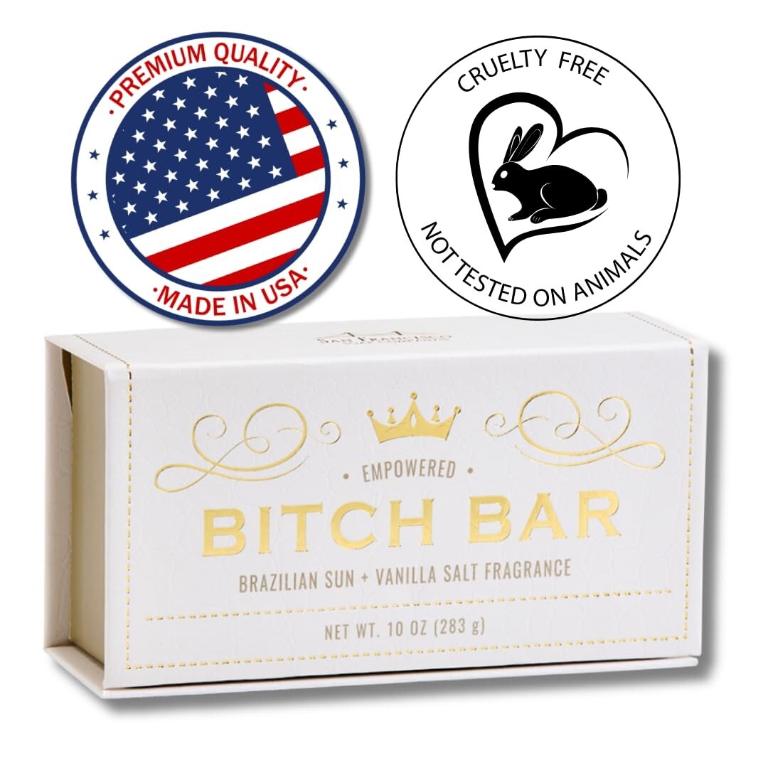 San Francisco Soap Company Btch Bars – 10oz – Brazilian Sun & Vanilla Salt