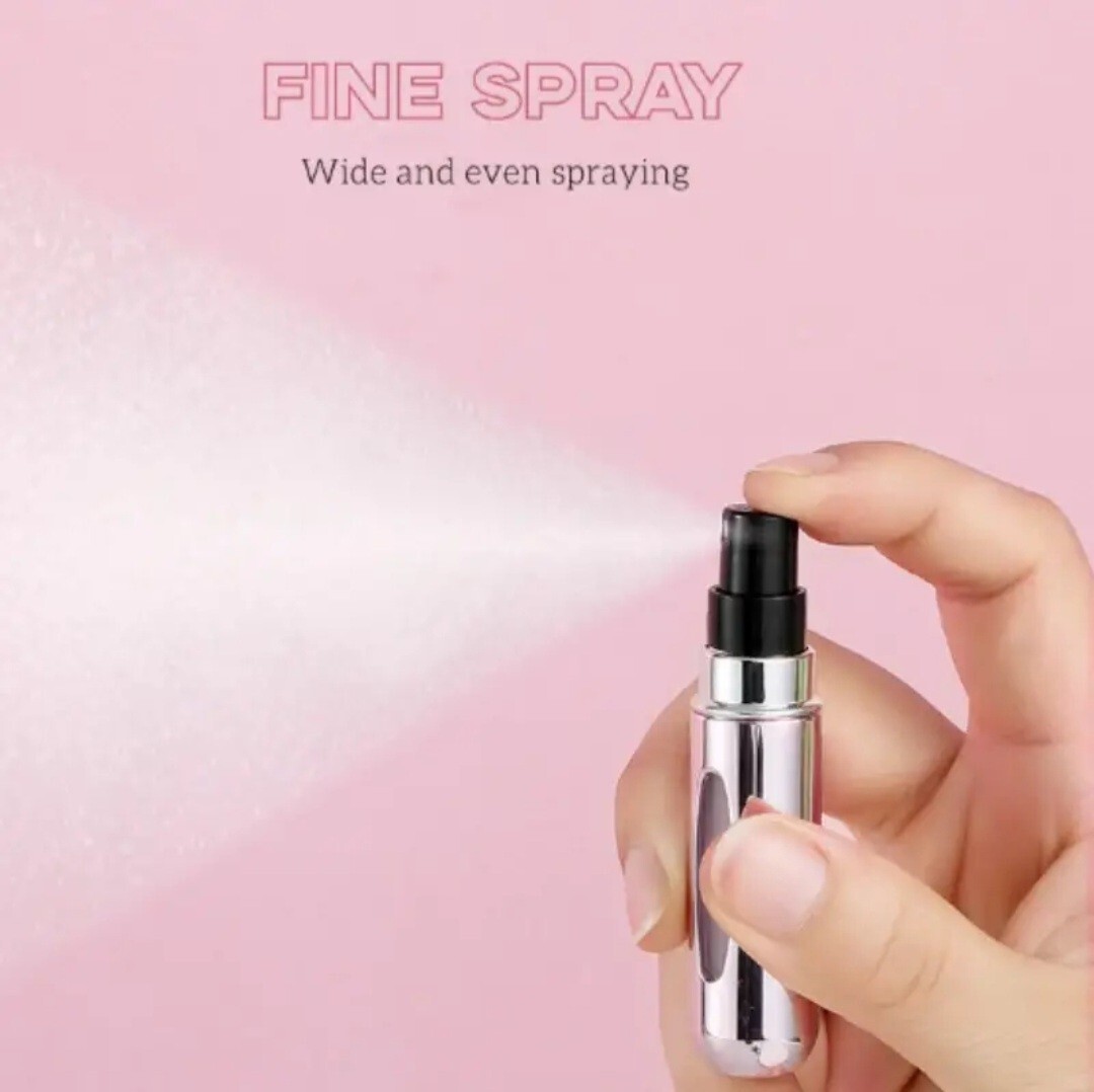 Perfume Travel Refillable 5ML Mini Perfume Bottle 5pcs Portable Spray Atomizer