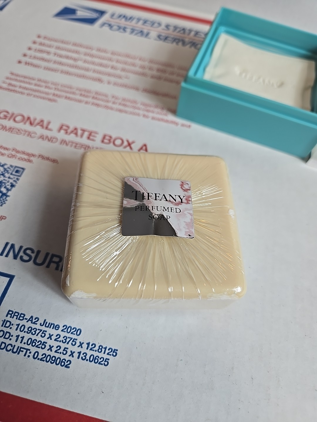 Tiffany & Co. 3.52 Oz. Net Wt. 100G Perfumed Soap in Case, NEW