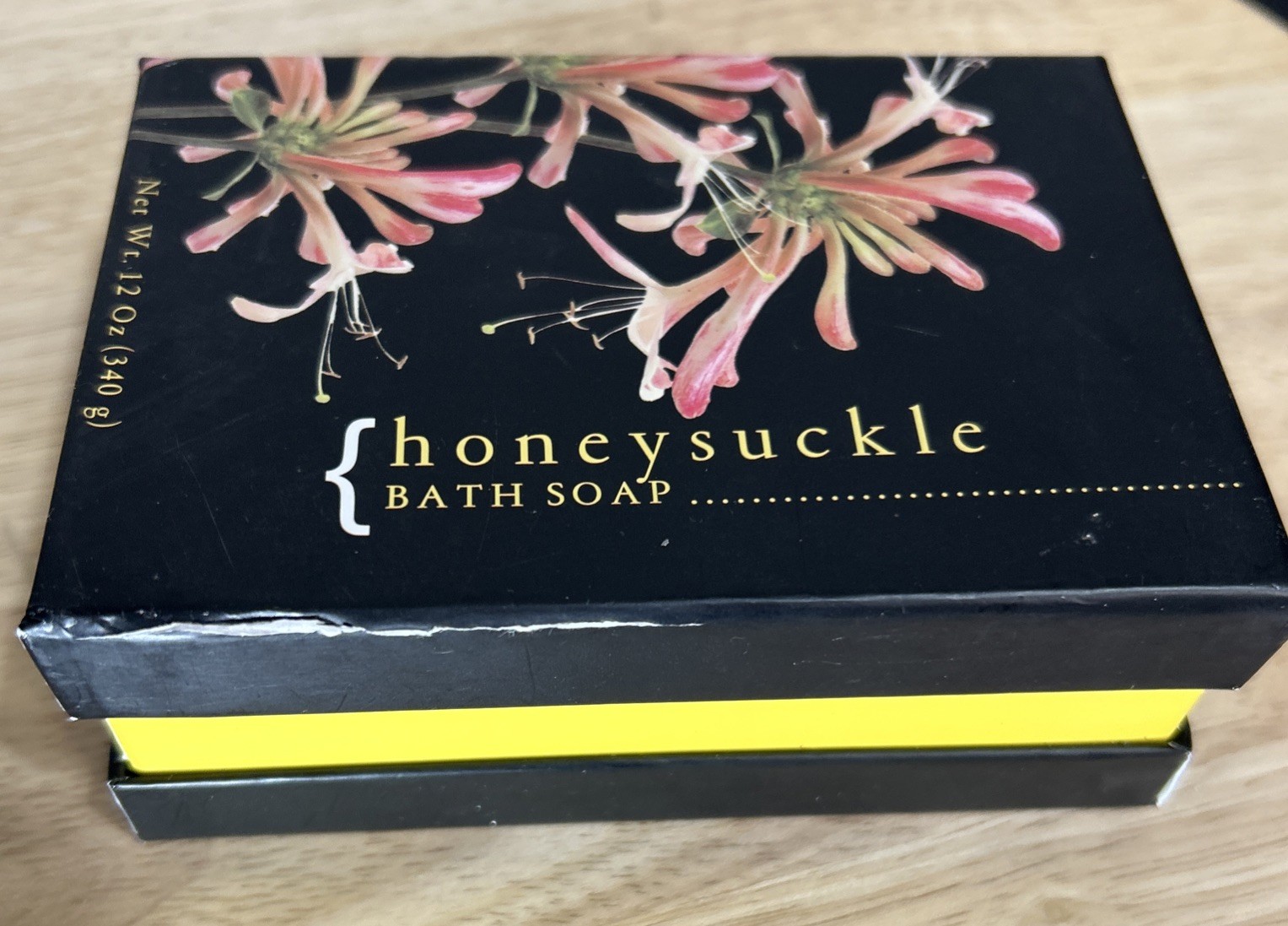 Honeysuckle Bath Soap 12 oz Moisturizing Bar – Botanical Gift Boxed