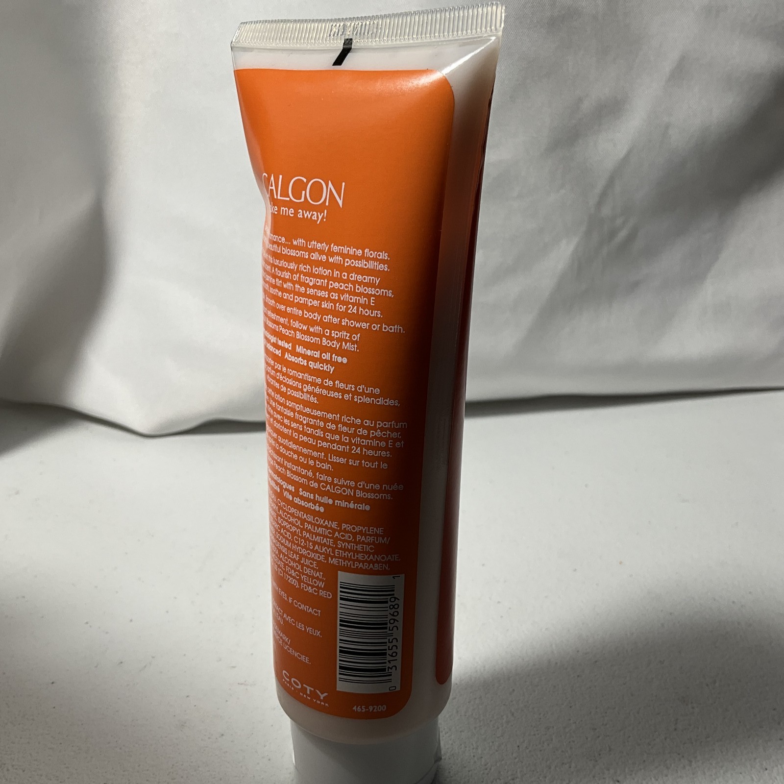 Calgon Take Me Away! Blossoms Peach Blossom Body Lotion 6 fl oz / 177 mL NEW