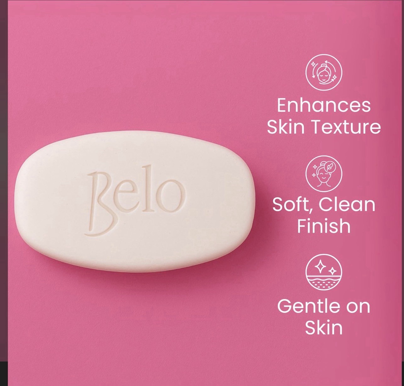 Belo Essential Soap Smoothening – Whitening Body Bar 65g