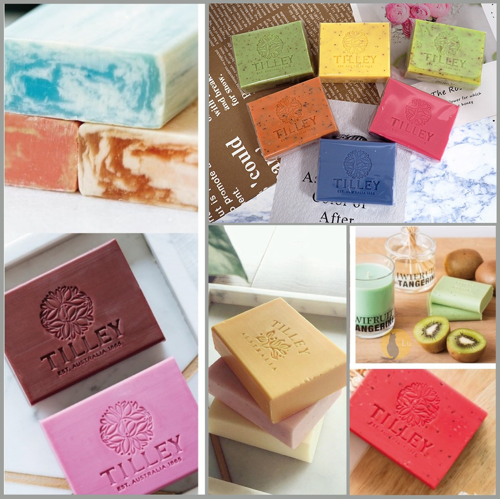 5 X TILLEY VEGETABLE SOAP 100GM BARS – EXPRESS POST