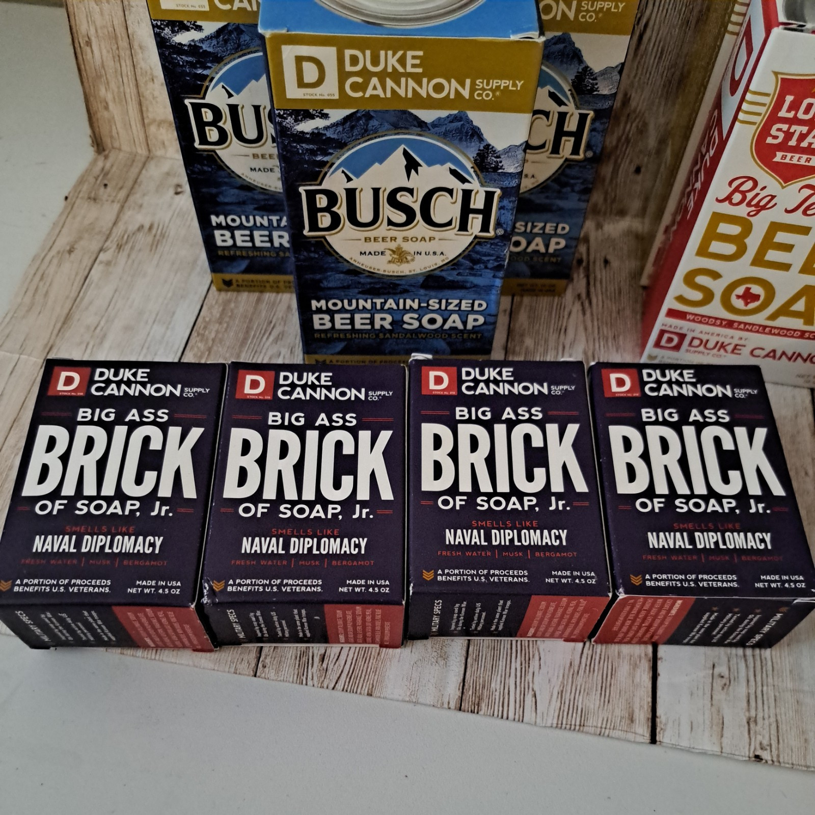 NEW Duke Cannon Supply Co. Men’s Soap, Bodywash, and Shampoo Lot