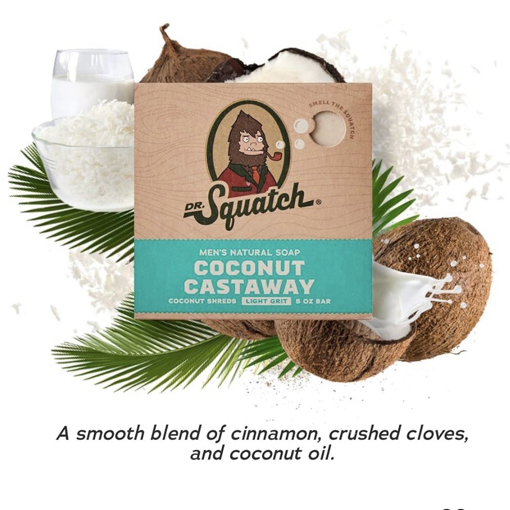 DR. SQUATCH 5 oz. Natural Soap Bars, 3 Pack