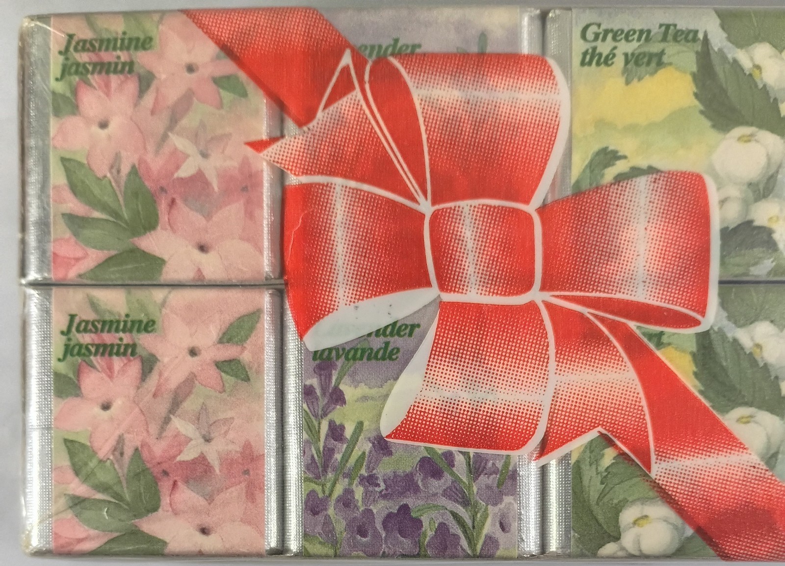 2 Sets Vtg Delgar Aromatherapy English Bath Cubes Jasmine Lavender Green Tea New
