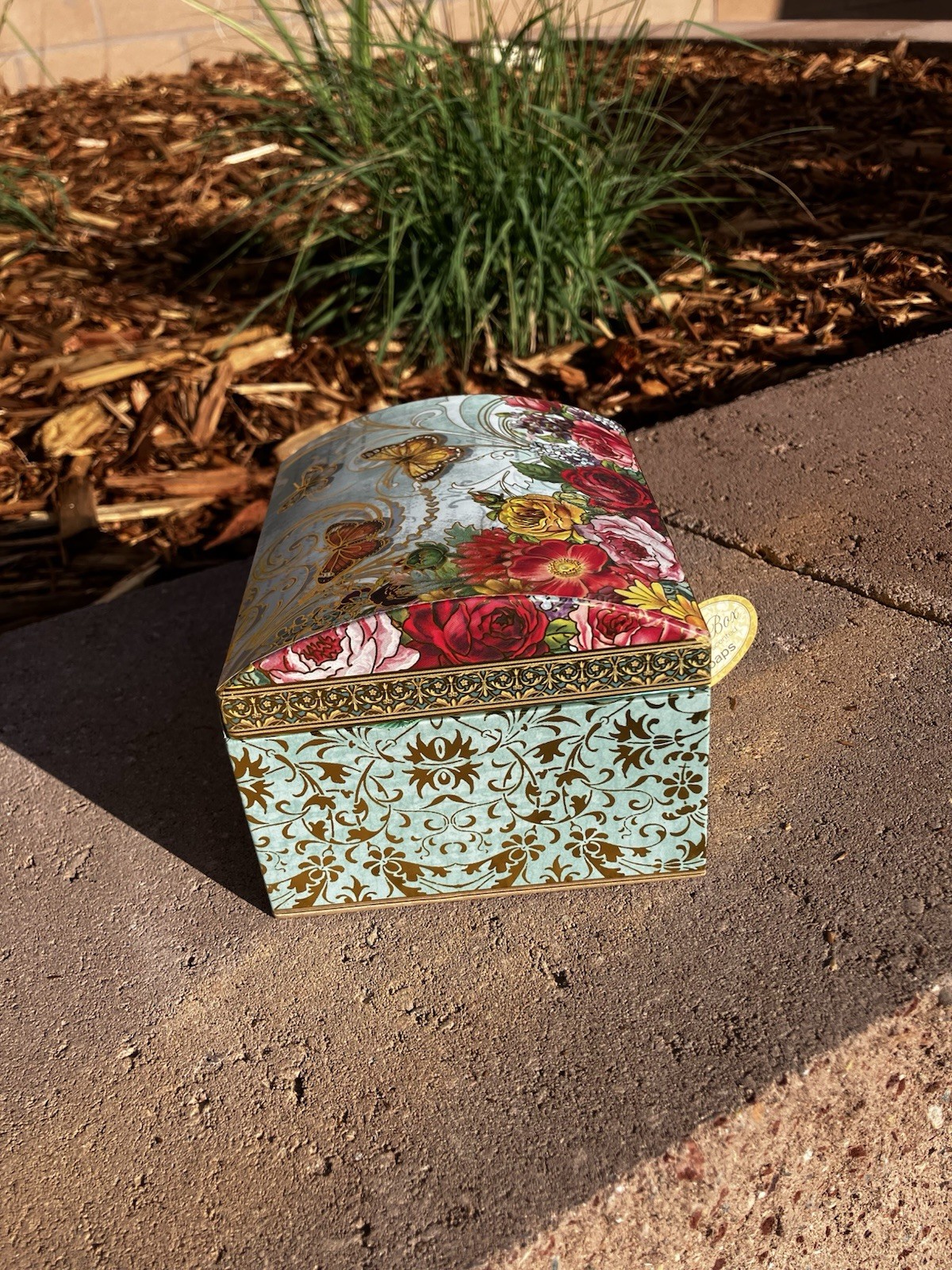 New Mystique Soap Box Music Box 2 Soaps Works Rose Soap Savon