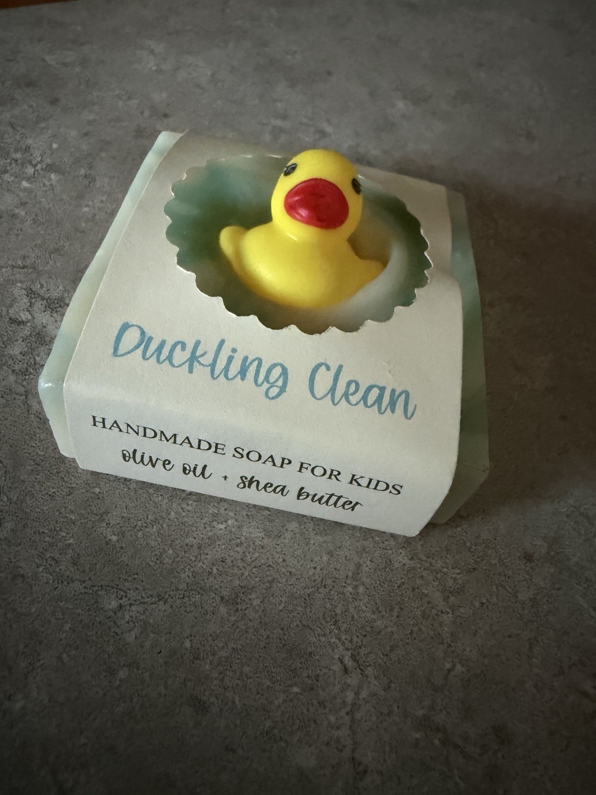 Saratoga Natural Body Care Duckling Soap NEW