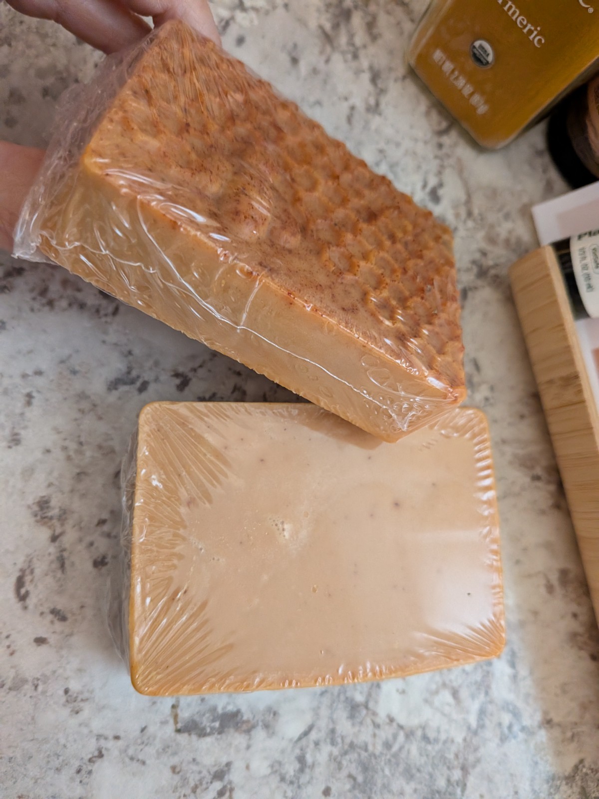 Rooted Radiance Organic Soap Carrot Sandalwood- Patchouli Turmeric