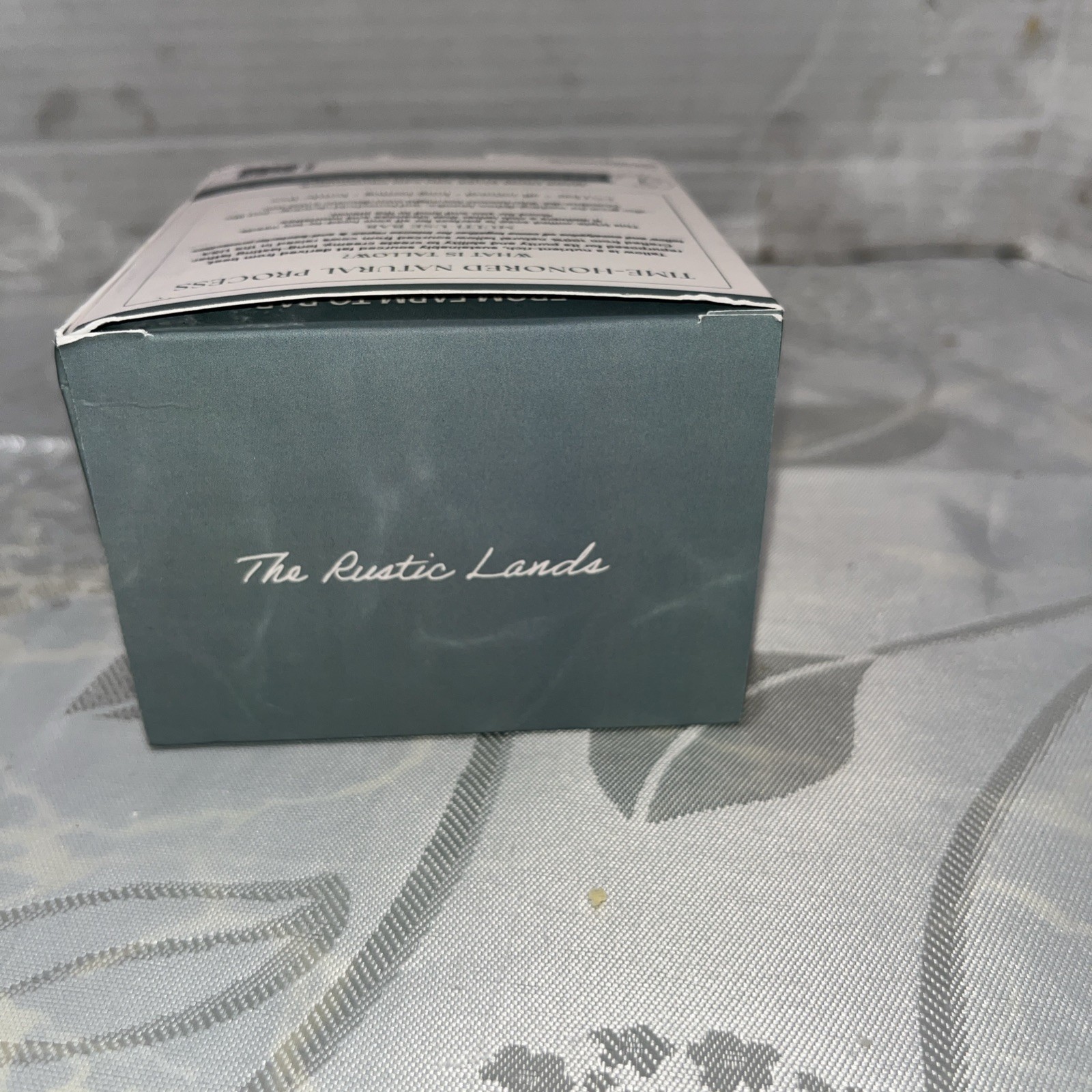 The Rustic Lands Tallow & Eucalyptus Soap with Olive Oil 4 Bars 5oz.