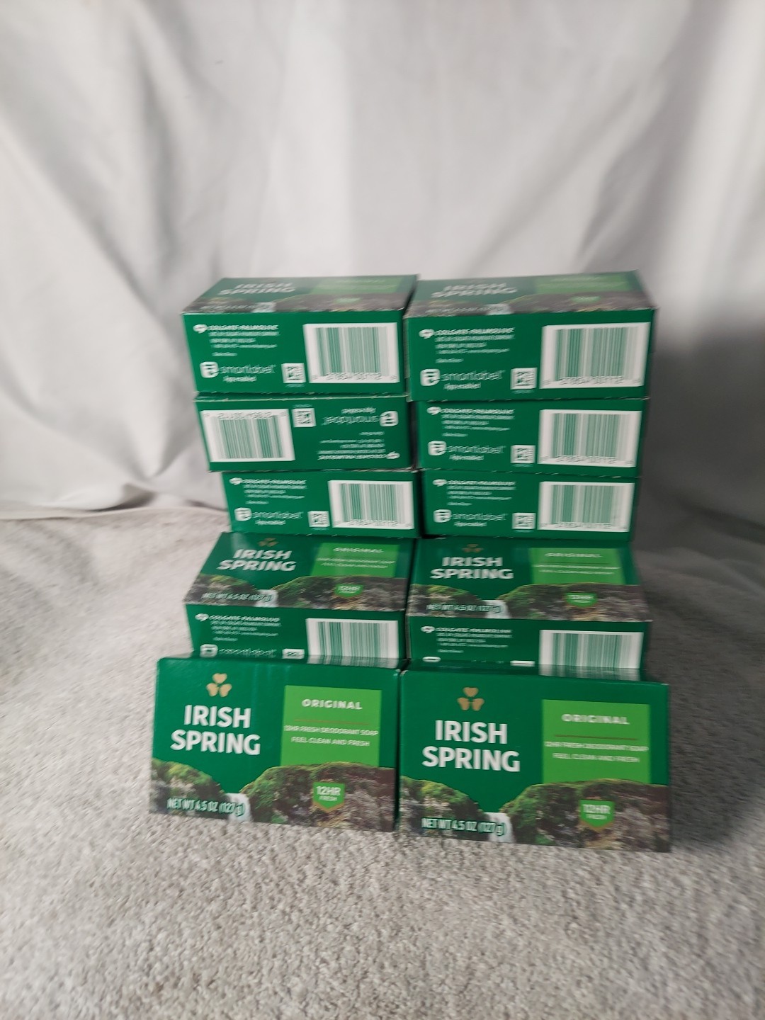 Irish Spring Original Clean 12HR Fresh Deodorant Soap 4.5 OZ (127g) Each