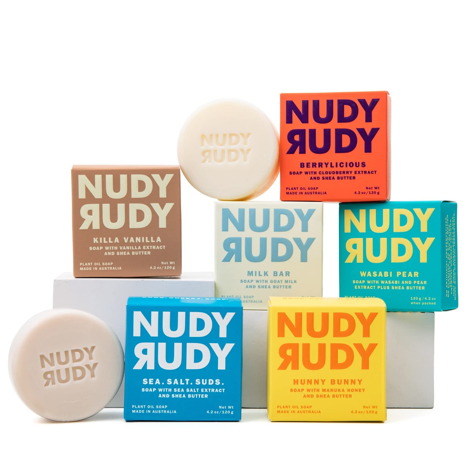 , Variety Pack of 6 Shea Butter Soap Bars | Made in Australia | Gift Set for …