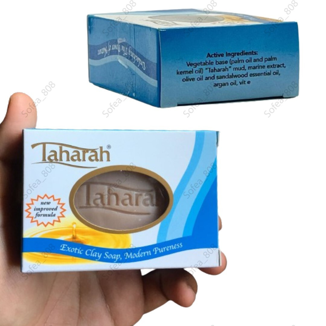 10X Sabun Taharah Exotic Clay Taharah Clay Soap for Sertu Samak Help Treat Skin