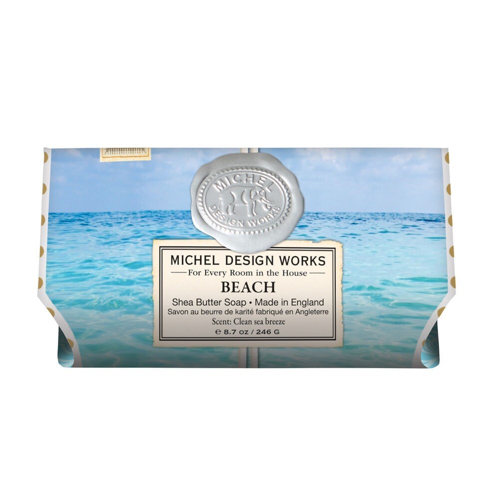 Michel Design Works Beach Sea Breeze Marine Scent Large Bath Soap Bar