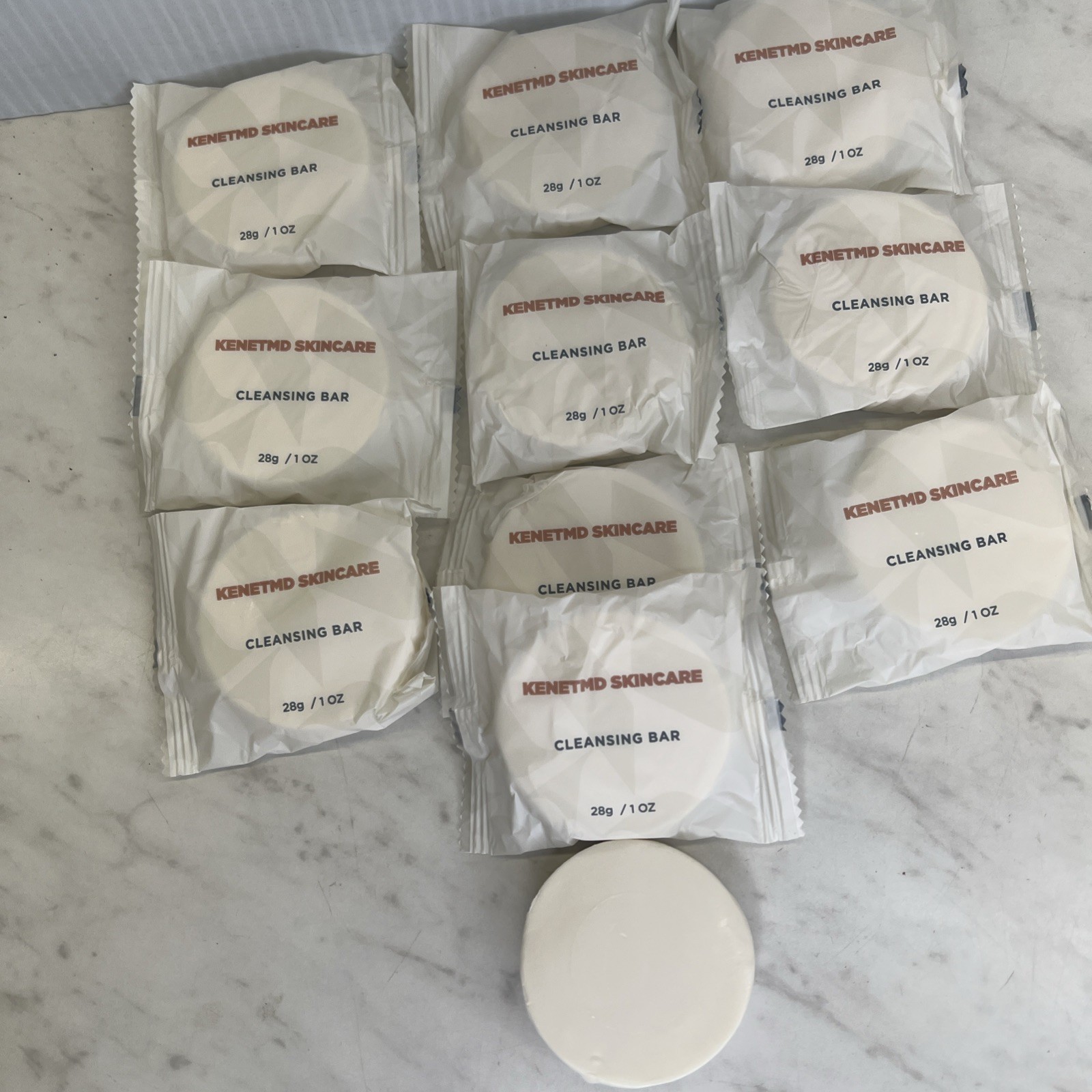 Set Of 10 KenetMD Travel Soap Cleansing Bar 1 oz