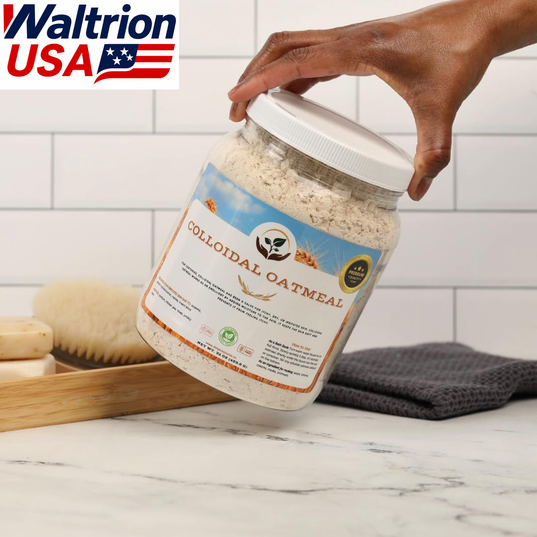 Colloidal Oatmeal Bath Eczema Itchy Skin Relief 100% Natural 2 lb