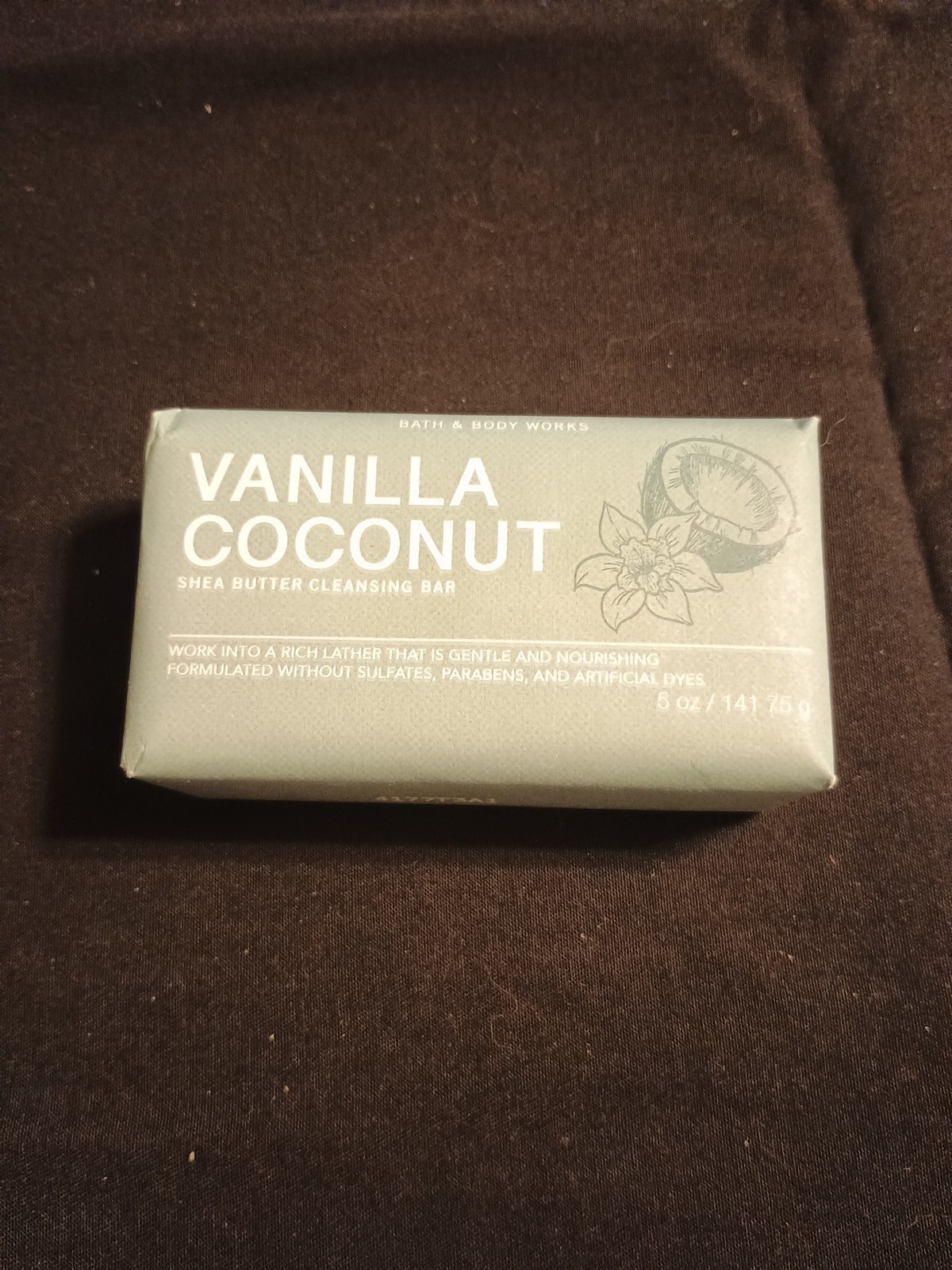 Bath And Body Works Vanilla Coconut Shea Butter Cleansing Bar 5 Oz/141.75 G