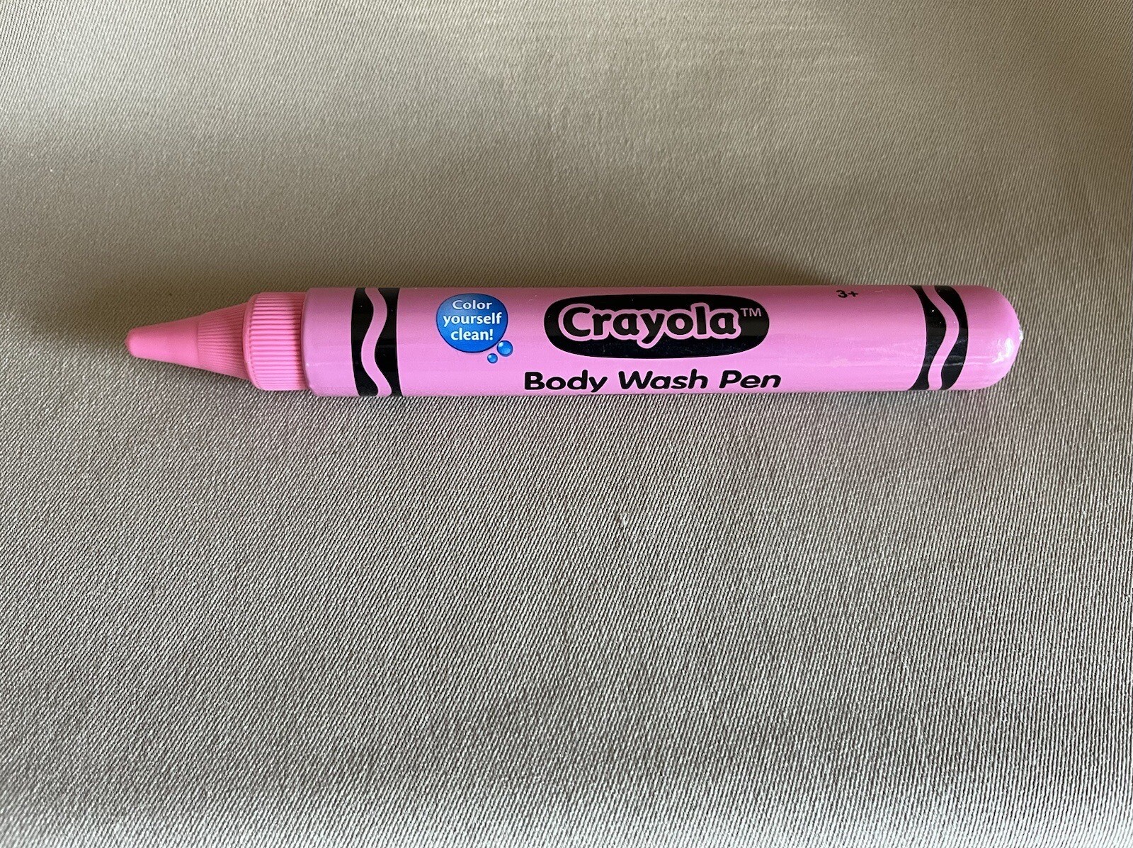 1.9 Oz. Crayola Bathtub Body Wash Pen In Razzmatazz Berry Pink, For Ages 3+, New