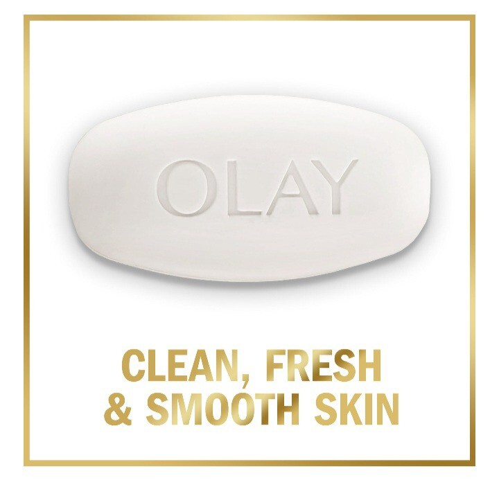 NEW! OLAY (6-BARS) 4 Oz. ●COOLING WHITE STRAWBERRY/MINT● Scented Fresh Outlast.