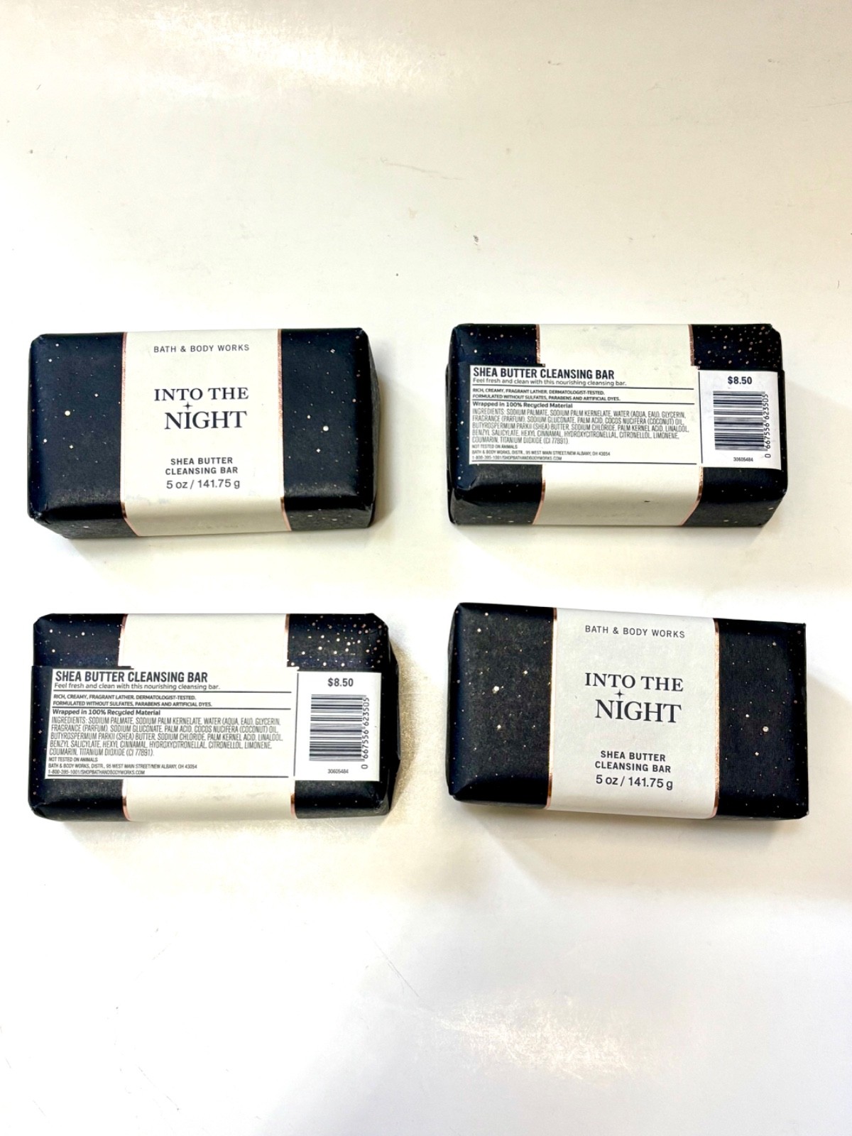 2 Pack Bath & Body Works Shea Butter Cleansing Soap Bar 5oz. 2soaps=$17