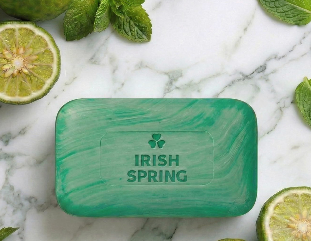 Irish Spring Original Clean 12HR Fresh Deodorant Soap ***4.5oz*** (127g)