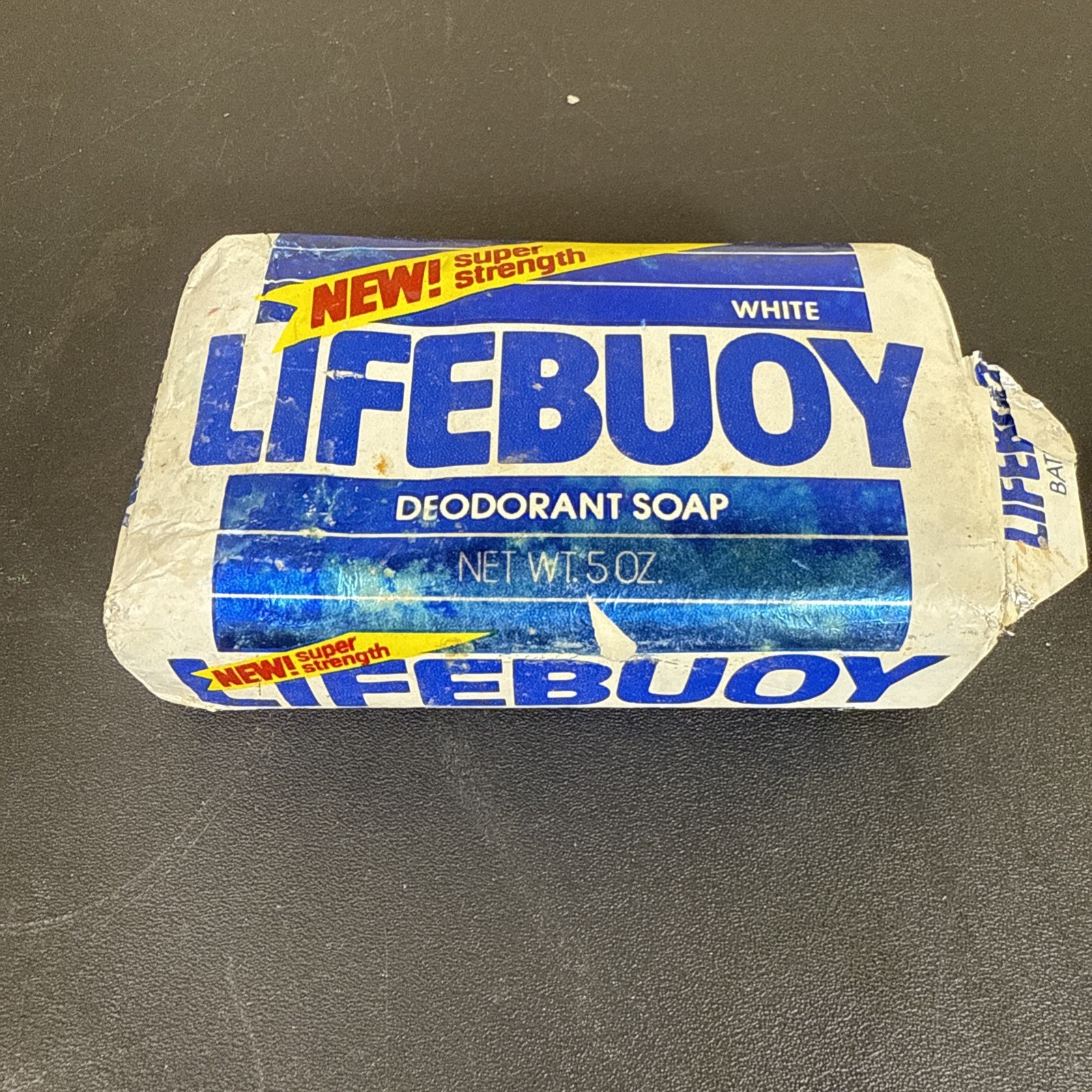 White Lifebouoy Deodorant Soap Bar Nos Vintage