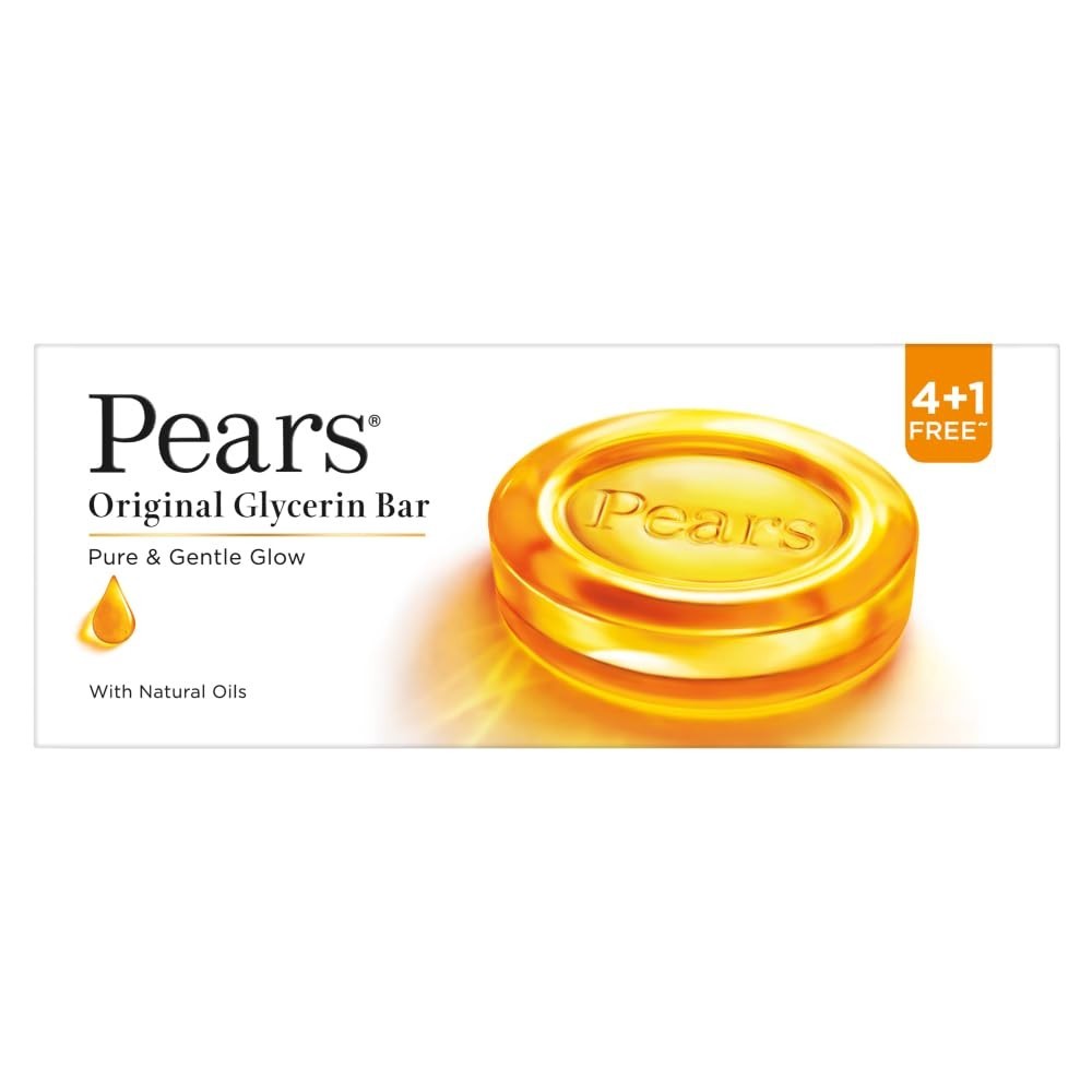 Fresh Scented 125g Organic Bathing Bar – Moisturizing Glycerin, Buy 4 Get 1 Free