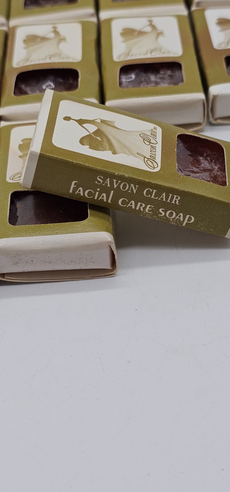 Vintage Savon Clair Mini Soaps Boxed Lot of 26 Unused Old Stock 1950’s NOS