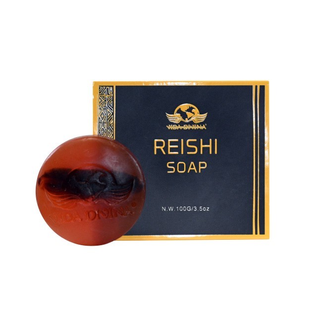Reishi Soap Herbal Extract Moisturizing Cleansing Bar 3.5 oz NIB🚚From USA🚚