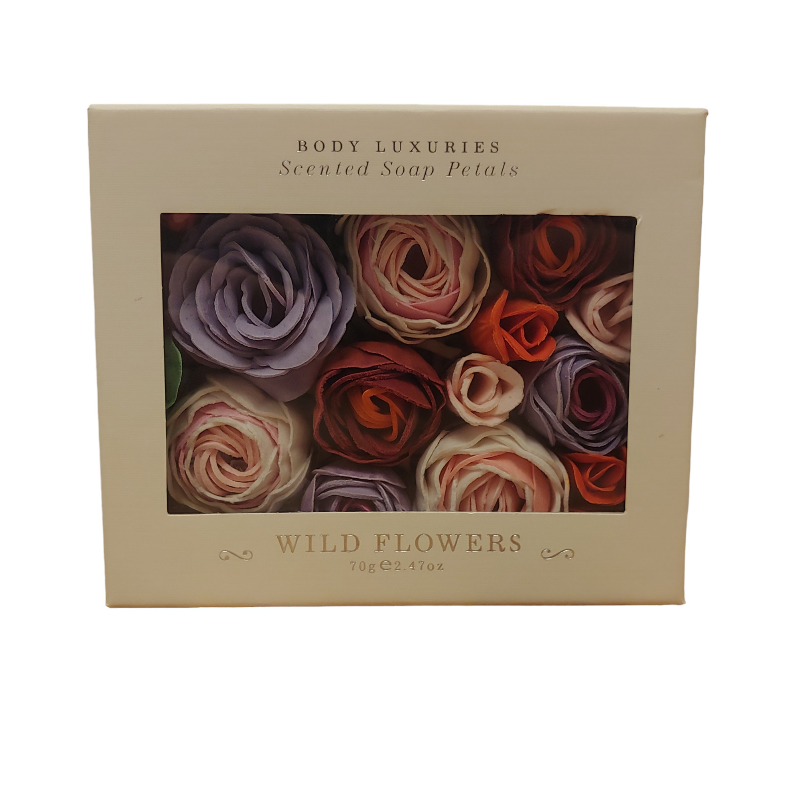 Body Luxuries Scented Soap Petals Wild Flowers 2.47oz(70g)