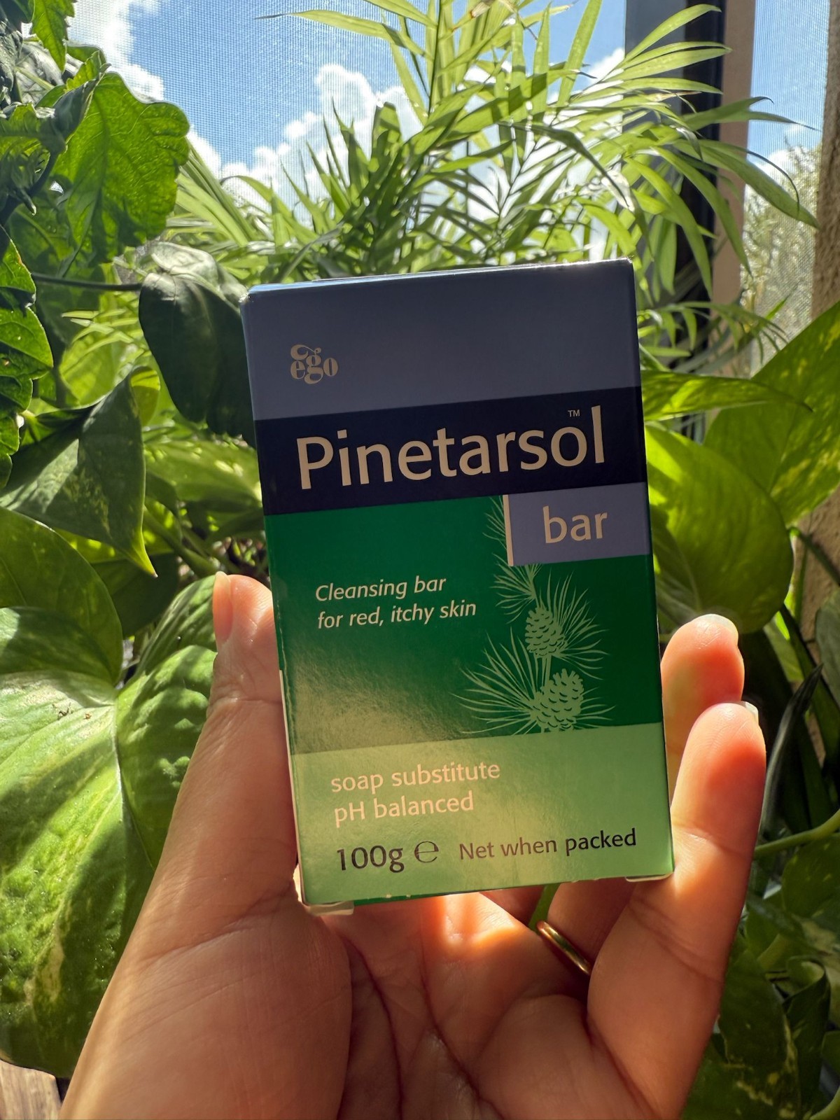 [Ego] Pinetarsol Cleansing Bar For Red Itchy Skin Relief 100g US Seller