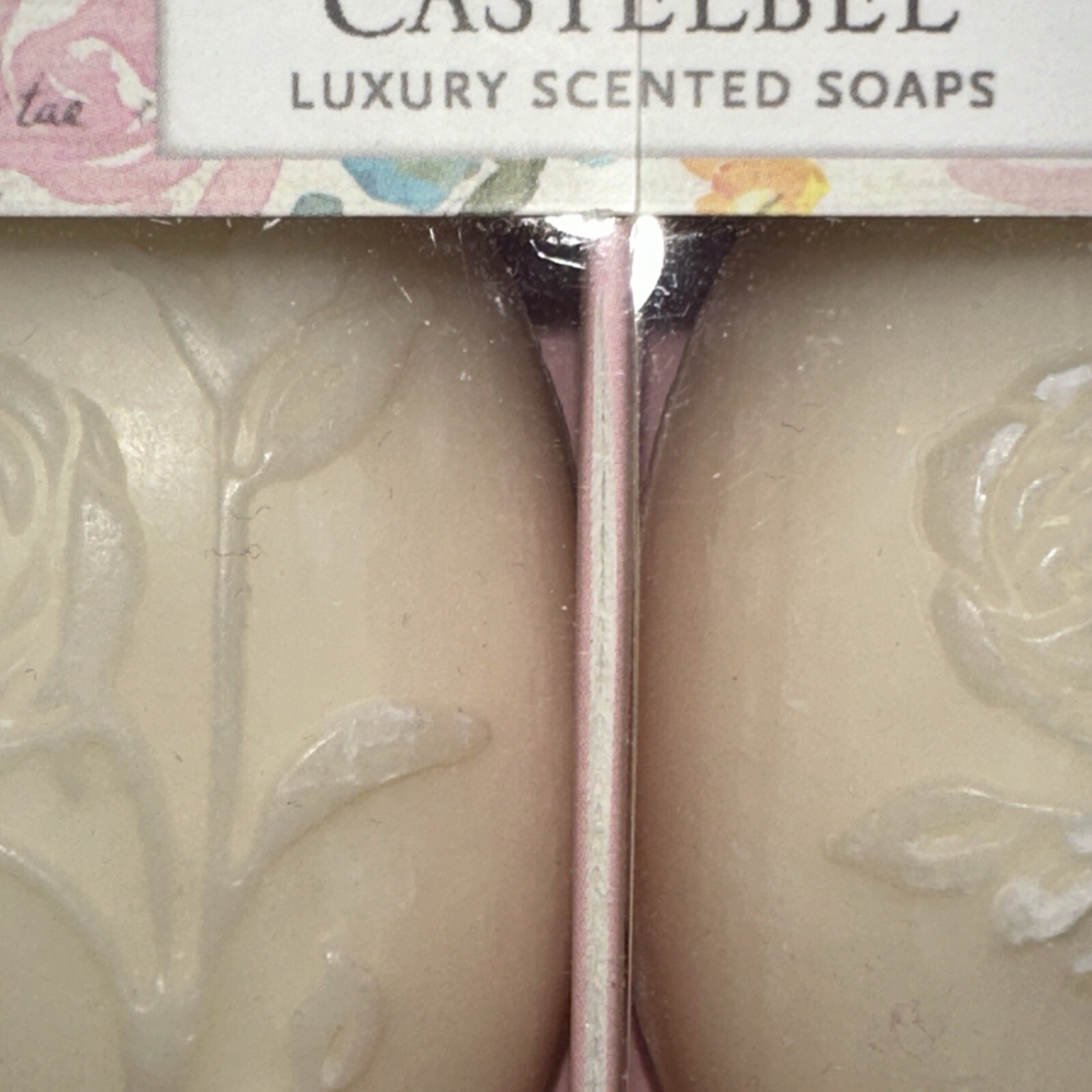 CASTELBEL 🇵🇹 PEONY ROSE 🌹 LUXURY SCENTED SOAPS 2-3.52.oz