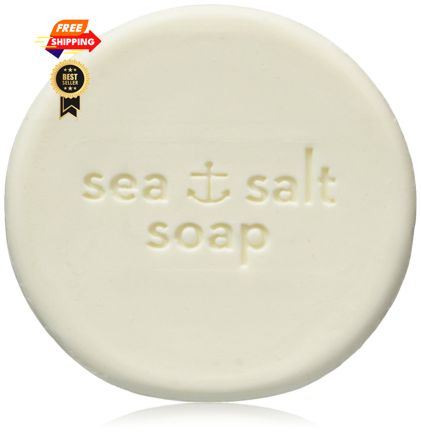 Swedish Dream Sea Salt Soap – Pack of 4 17.2 Ounce (Pack 1)
