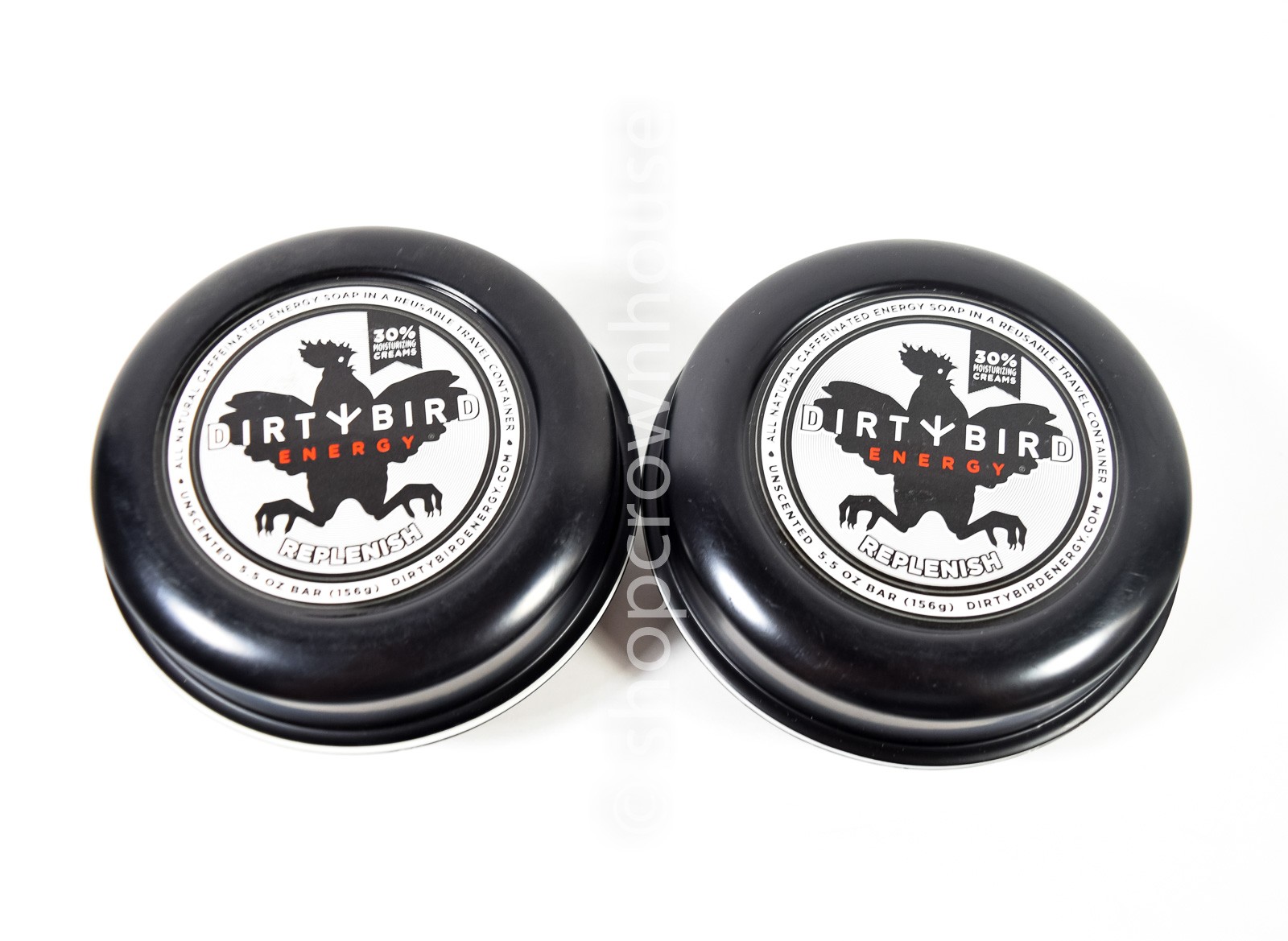 2 Dirty Bird Energy Replenish Caffeinated Soap UNSCENTED Dirtybird 5.5 oz bar