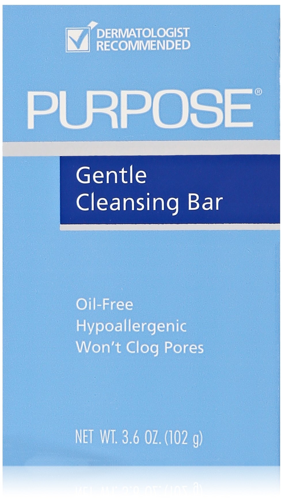 Purpose Gentle Cleansing Bar 21.6 Ounce Hypoallergenic Oil Free Skincare