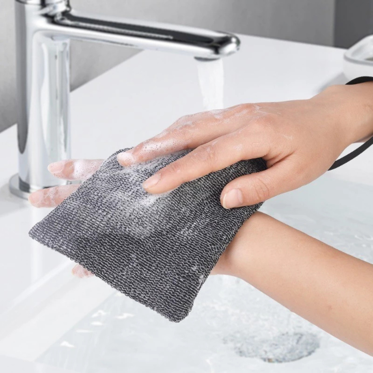 Nylon Soap Bag-Foam Net – Shower Shampoo Holder Free Shipping