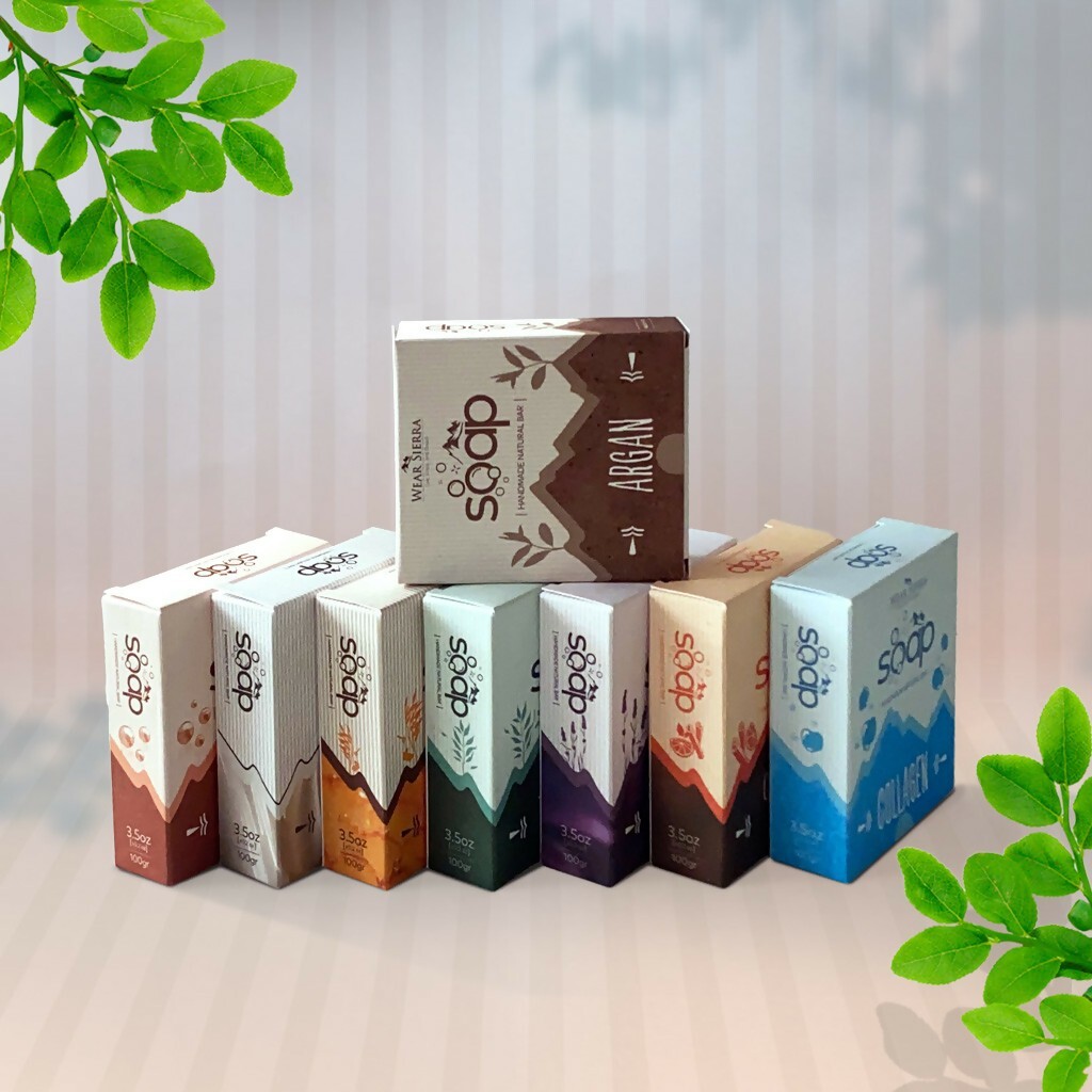 Handmade Natural Kojic Acid Bar Soap Pack , Naturally Anti-Aging Beauty Bars