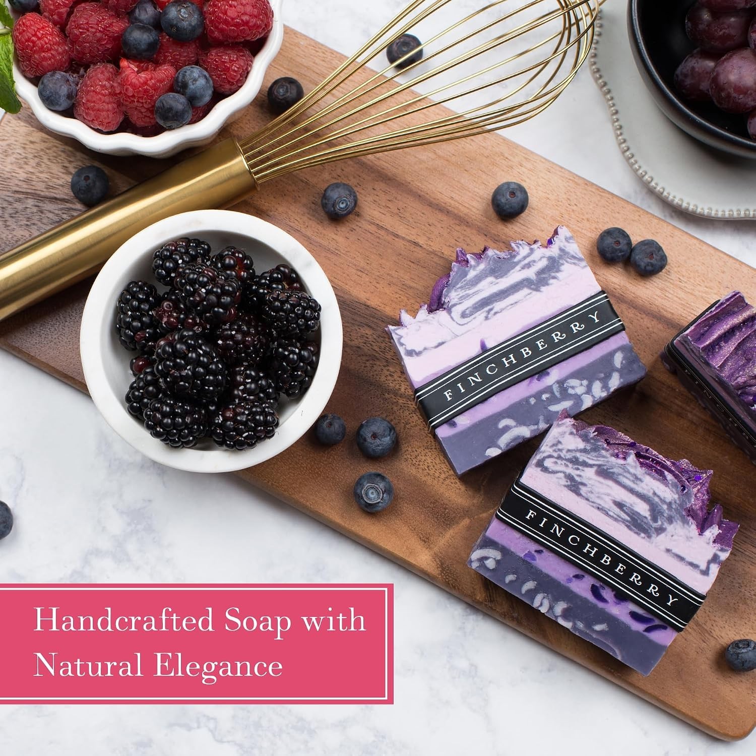 Enchanting 8 Bar Soap Set – Moisturizing Bars with Rich Scents, Gift Boxed
