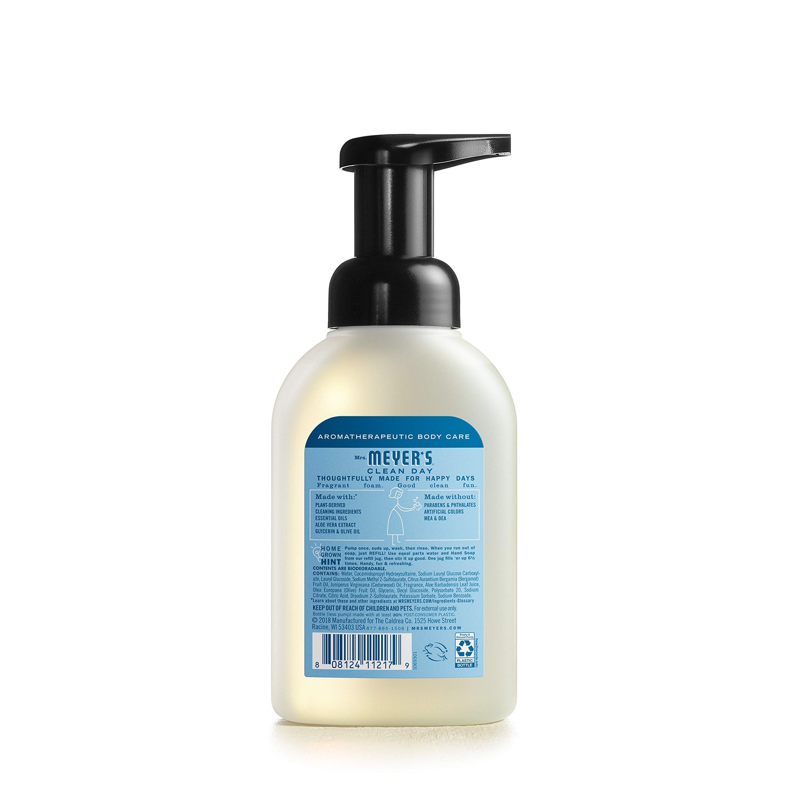 CLEAN DAY foaming Hand Soap, Rainwater Scent (10 Fl Oz (Pack of 1))