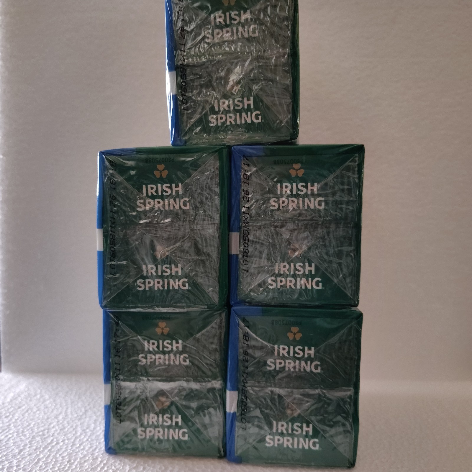 Irish Spring 5 Packs Moisture Blast 10 Total Bar Soap 3.2 OZ