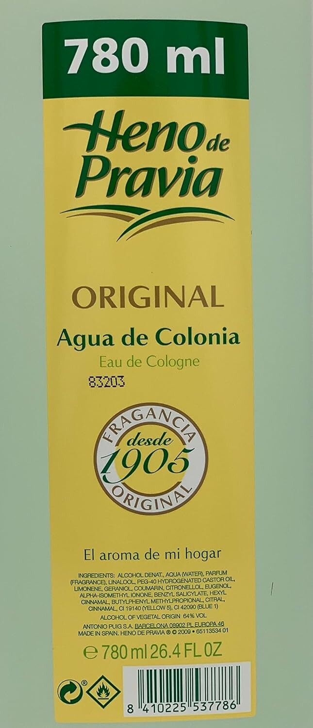 Elegant Original Agua De Colonia 26.4 fl oz Bottles – 650 ml – Adult Fragrance