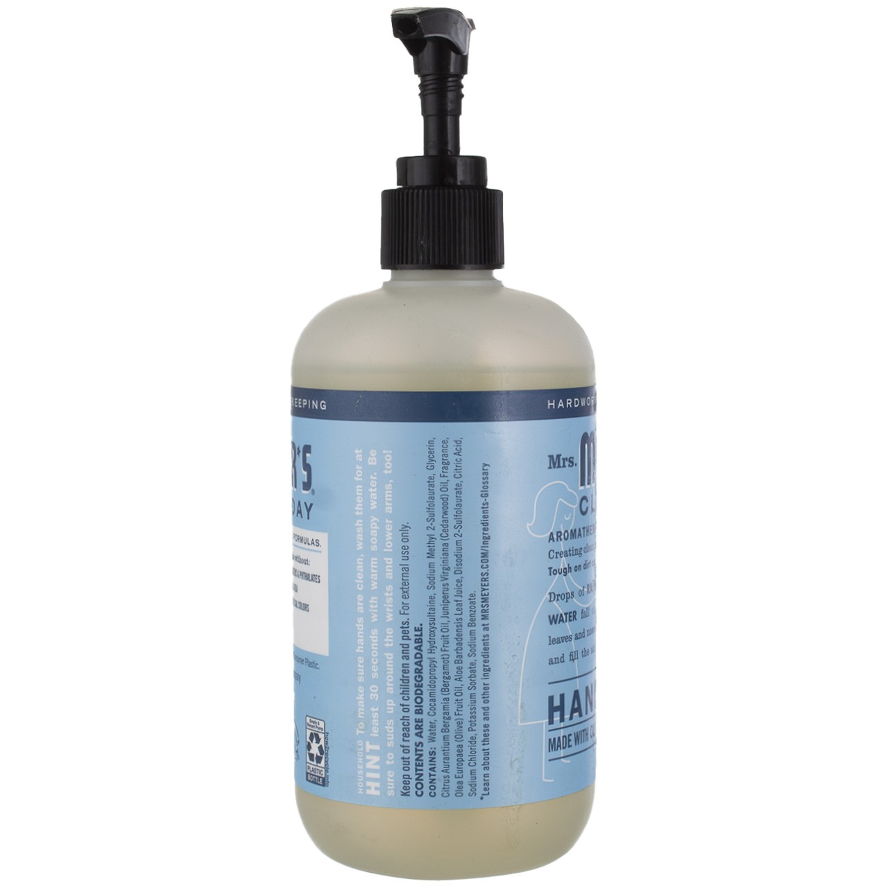 4 Pack Mrs. Meyer’s Clean Day Hand Soap Liquid, Rain Water, 12.5 fl oz