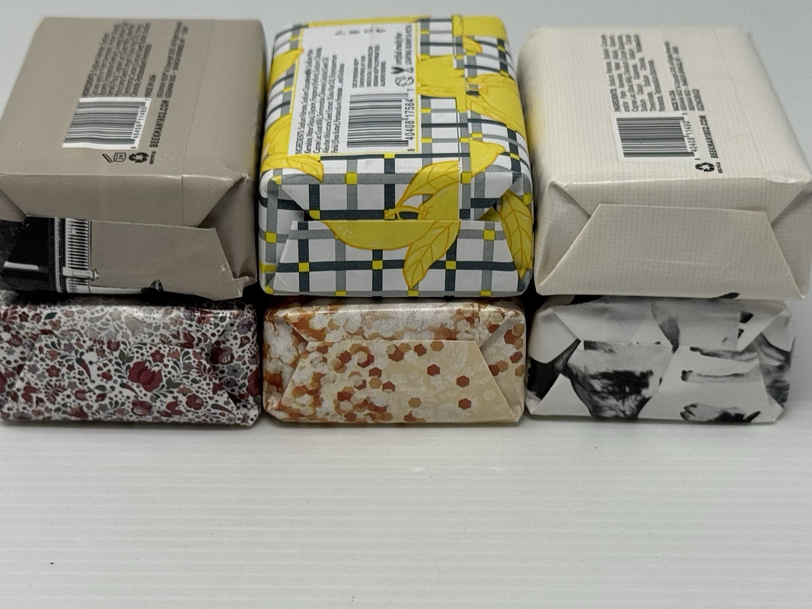 Set of 6 Beekman 1802 Pure Goat Milk Soap 3.5 oz. Vanilla Absolute Honey Orange