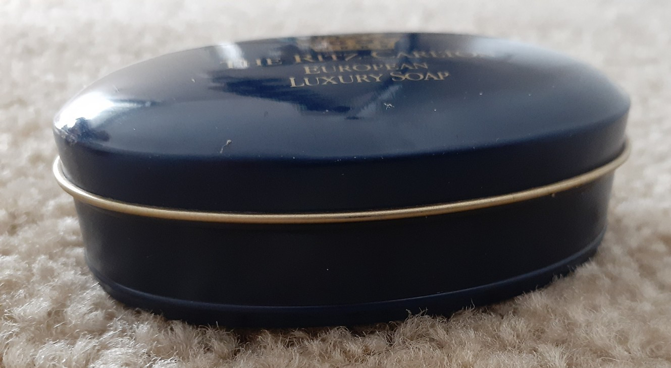 The Ritz-Carlton European Luxury Soap (unused) Tin w/soap Germany