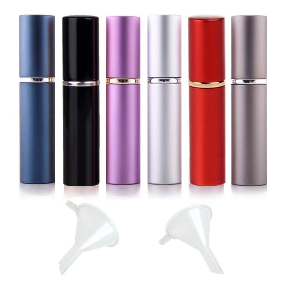 6Pcs 6Ml Portable Mini Refillable Perfume Scent Aftershave Atomizer Empty Spr…