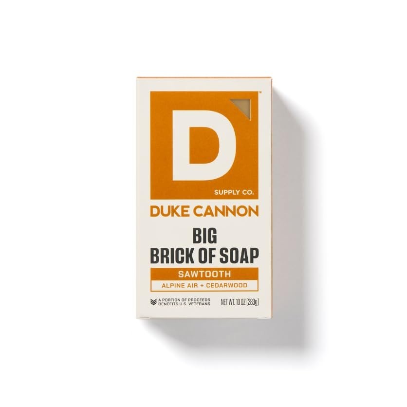 Extra Large Bar Soap – Men’s Natural Bar Soap with Masculine Scents – Made in…