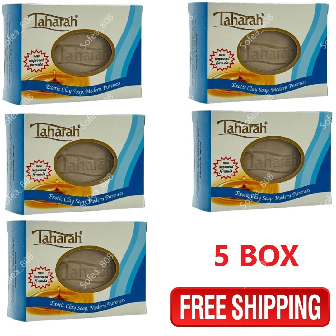 5 BOX 100g Sabun Taharah Exotic Clay Soap for Sertu Samak FREE SHIPPING